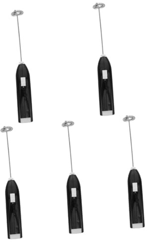 Garneck 5 Teiliges Schneebesen Ei Mischwerkzeug Hand Trinkmixer Handmixer Multi Geschwindigkeitsmixer Elektrisches Ei Elektrischer Schaumbereiter Eiermixer Wiederverwendbar