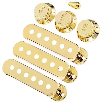 VICASKY 21stücke Teiliges Aus Elektrischen Gitarren-tonabnehmerabdeckungen Langlebig Installieren Für Gitarrenliebhaber Und -projekte Schützt Die Tonabnehmer Beim Spielen