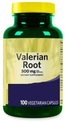 SEDLAV Valerian Root Capsules, 500 mg, 100 Count Sticker Formulated for Structured Supplement Scheduling