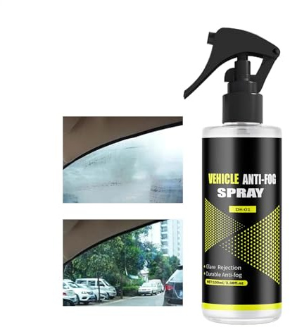 Spray antinebbia per il filo 'automobile, 100 ml, antinebbia di atterraggio di lunga durata, protezione contro il vetro | Decollatore per finestrini auto, trattamento idrorepellente per la guida