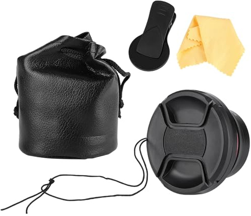 LOCADENCE 37 mm 0,39X Super Weitwinkelobjektiv, Professionelles Handykamera Objektiv mit Clip für Camcorder DSLR Kamera