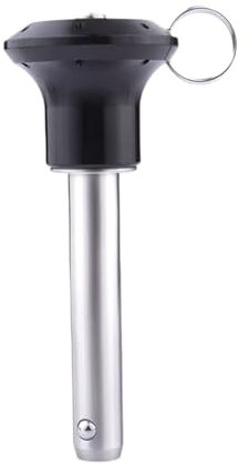 Quick release pins, 1pcs VCN111 Diameter 25mm Aluminum Head Stainless Steel Button Quick Release Pin, Ball Head Locking Pin For Audio Equipment(VCN111 25 50mm)