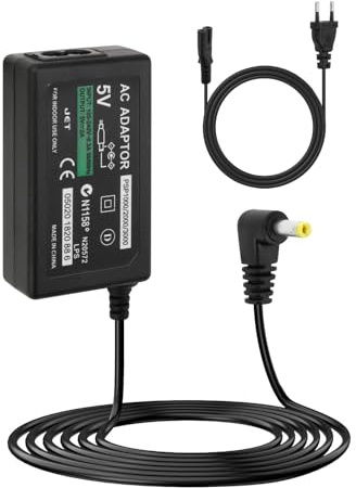 Chargeur Secteur Alimentation Compatible pour Sony PSP Portable Alimentation Compatible avec Tous Les Modèles 1000 2000 3000 Street Console Chargeur Power Adapter