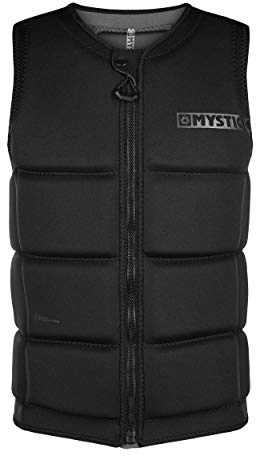 Mystic Watersports - Surf Kitesurf & Windsurfen Junior Star Impact Weste Top Front Zip - Schwarz - Unisex