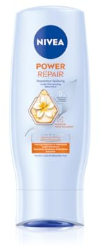 NIVEA Power Repair Reparatur Spülung (200 ml), reparierende Haarspülung mit Squalan Serum und Monoi-Öl, pflegender Conditioner für gesunde Haare und mehr Glanz