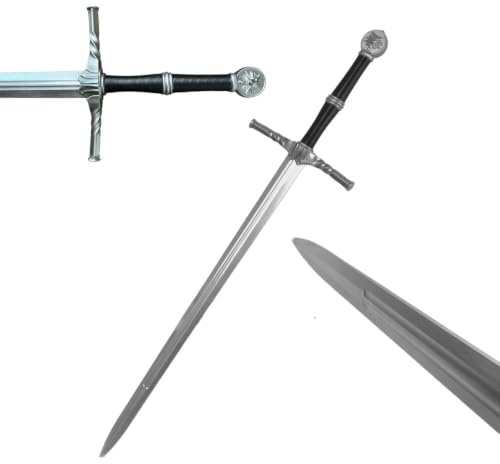 57 SPECIAL REPLICAS Grande Geralt épée inspirée by The Witcheer Fabriqué en Mousse PU Foam Sword Épée de GN Cosplay Épée Jouet Épée
