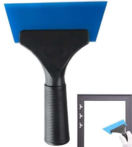 scyca Shower Squeegee - Shower Squeegee for Glass Doors - Anti Scratch Coating Scraper for Car Paint Protection Film Installation, Window Tint Windshield Glass Cleaning Kit