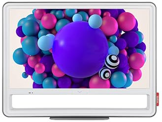 Vestel Fernseher 24 Zoll Android Smart TV HD-Ready Fernseher tragbarer HDR TV mit integriertem Triple-Tuner, LED TV 24HA9940RB rot