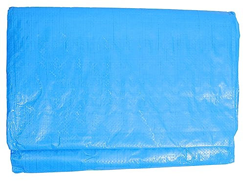 Lona de Pintura Rectangular Azul de Polietileno para Piscina