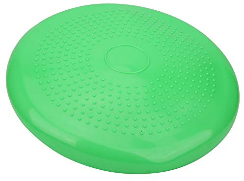 QANYEGN Aufblasbares Yoga-Kissen, Gymnastik-Wiggle-Kissen, Fitness-Wiggle-Balance-Kissen für Koordination, Stabilisierung und Rumpfübung (Durchmesser 34)