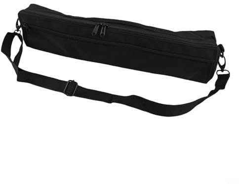 Flöten-Tasche mit gepolstertem Schutz, weichem Wollfutter und verstellbarem Gurt für 16/17-Loch-Flöten (17 Löcher)