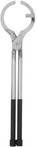 Hohopeti Pinze da fonderia per crogioli in grafite 3-4 kg, con fibbia di fissaggio, materiali resistenti ad alta temperatura, strumenti di fusione per forno e stampaggio gioielli, accessorio