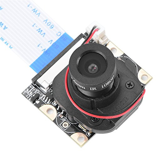 Fosa Raspberry Pi manuel IR Night Vision Camera Adjustable-focus module 5 MP Webcam HD Ov5647 vidéo Full HD 1080p avec 2 pcs Fill Light pour Raspberry Pi 2/B +