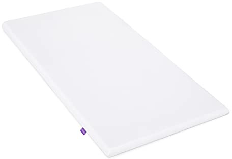 SnüzPod3 Baby Crib Mattress – 44cm x 80cm – Premium Foam Mattress With 3D Mesh Cover Offering Expert Recommended Support for Newborns, White