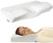 edihome, Almohada Cervical, 50x30x10, Viscoelastica, Memory Foam, con Doble Funda de Algodón, Hipoalergénica