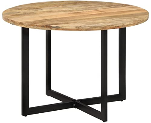 vidaXL Matbord 110x75 cm massivt mangoträ, bord, matsalsbord, träbord, köksbord, massivt träbord, massiva träbord, bord i trä, bord av trä