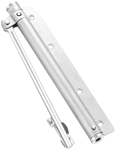 GERUI cierrapuertas automático amortiguado luz silenciosa ajustable, carga automática del resorte hasta/80kg, peso de puerta aplicable/36kg, puertas y ventanas universales, puertas, almacenamiento,