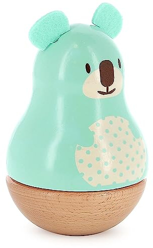 Vilac - Boîte à Musique Alice Le Koala - Jouet d'Eveil et de Décoration en Bois Massif - 6 Personnages à Collectionner - pour Enfants Dès la Naissance, Multicouleur