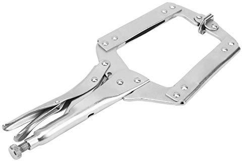 C Shaped Locking Pliers, Locking C Clamp, 14inch Alloy Steel Locking Welding Clamp, Locking Pliers, CShaped Woodworking Quick, Locking Jaw Pliers