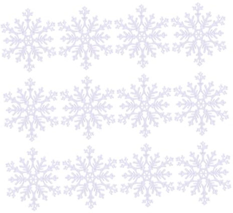 Warmhm 12stücke Weihnachtsbaumschmuck aus Hochwertigem Material Hängedekoration für Party und Zuhause Weihnachtsanhänger für Weihnachtsbaum und Garten