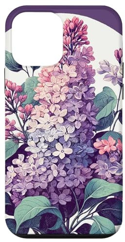 Custodia per iPhone 12 mini Fiori Lilla Fiore Lilla Cespuglio Fiori lilla
