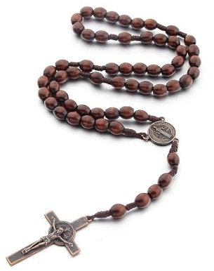 beejune Rosenkranz Kette, Orthodoxes Kreuz, Rosenkranz Katholisch, Jesus Kette, Jesus Kreuz, Gebetskette, Rosary Necklace, Für Katholische Christen Religiöse Kommunion, Taufe, Messe, Bibel