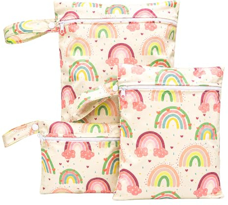 FZSECRIU 3 Unidades Neceser Bebe Impermeable Bolsa Bebe