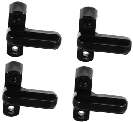KITANDOVE Paquete De 4 Cerraduras De Seguridad Prácticas Para Ventanas Diseño De Cerraduras Tipo T