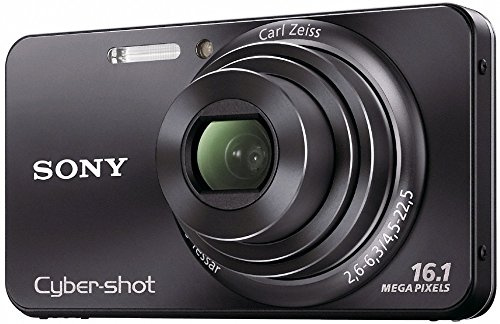 Sony DSC-W570 - Compact Camera 16.1 MP (2.7 Screen, 5X Optical Zoom, 10x Digital Zoom, Image Stabilizer) Color Black (Renewed)