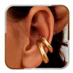 J.Fée Damenohrringe Set Ohrringe Gold Creolen