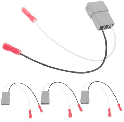MOLUCKFU Arnés De Cables para Altavoces 4 Piezas Adaptador De Instalación para Altavoces De Coche Compatible Accesorio De Audio Fácil De Instalar Reemplazo De Conector De Altavoz