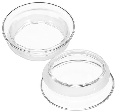 Glass Pitcher Lid 2pcs Silicone and Glass Water Jug Replacement | 7cm Inner Diameter, Smooth Surface Finish, Spill-preventing Cover for Kettles and Water Pitcher