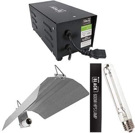 LUMII BLACK Magnetic 600w Grow Light Kit - x12