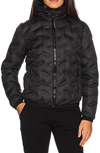Colmar Damen Daunenjacke-2209 Daunenjacke, Black/Spike, 40