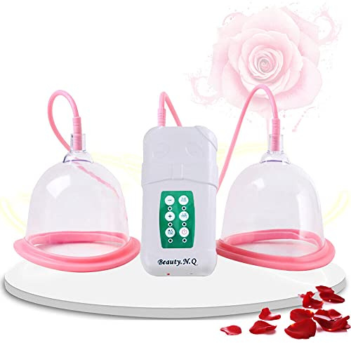 Brustpumpen, Profi Brustmassager Busensaugschalen Electric Nipplesucker Brustnippel Pumpe Brust Vergrößerungs Pumpen Vakuum Brustvergrößerung Sauger für Frauen (AB-Cup)