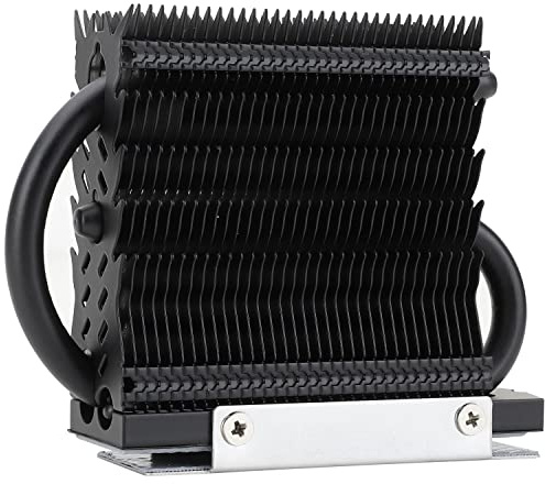 Thermalright HR-09 2280 PRO Black 2280 SSD heatsink, Double-Sided Heat Sink, AGHP Technology 2 Heatpipes With Thermal Silicone Pad for 2280 SSD PC and Computer