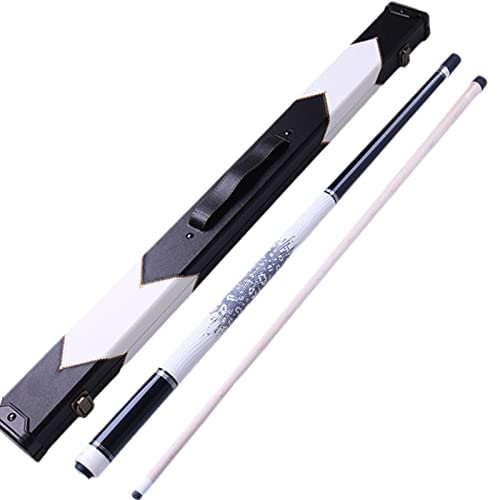 Billard Queue Pool Cue 57 Zoll 1/2 abnehmbare Spitzen aus Kanada-Ahorn, 12,75 mm, Gewicht 17,5–19 Unzen Billardqueues zur Verbesserung Ihres Schlags sxysdkjco 230912(Color:b,Size:12.75mm)