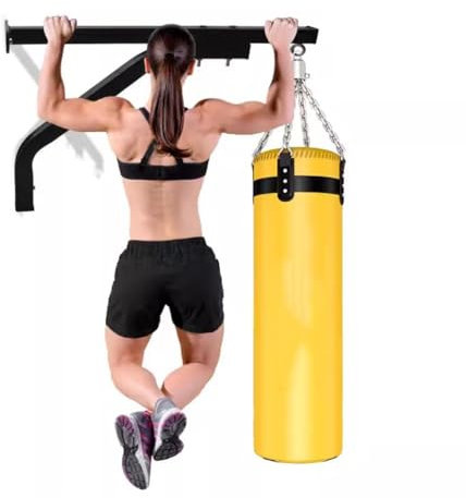 GRRICEPL Schwerer Boxsack-Wandhalter, Boxsack-Regal, Reck-Klimmzüge für Das Boxstudio, Multifunktionaler Sandsackhalter für Das Fitnessstudio