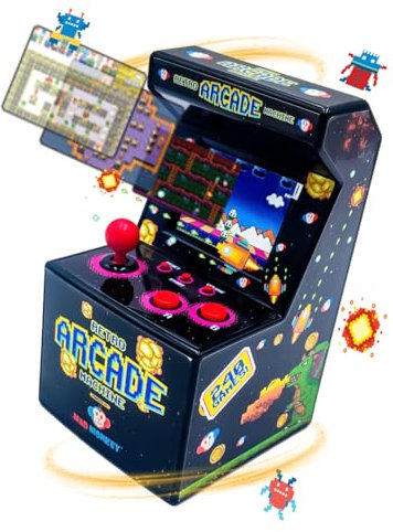 Mad Monkey Mini máquina recreativa - máquina recreativa Retro para Viajar
