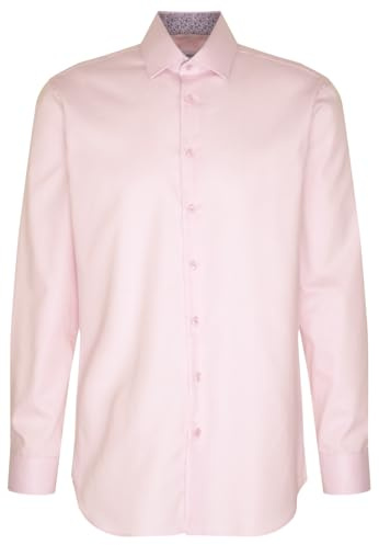 Silkesdekal affärsskjorta för män, ROSA, 39