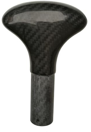 Niwugady SUP Kohlefaser-Paddelgriff für Stand-up-Paddel, kompakt, leicht, ergonomisch, T-gebogener Griff, Kajak-, Boot-, Paddelgriff, DIY, modifiziertes Zubehör, Schwarz