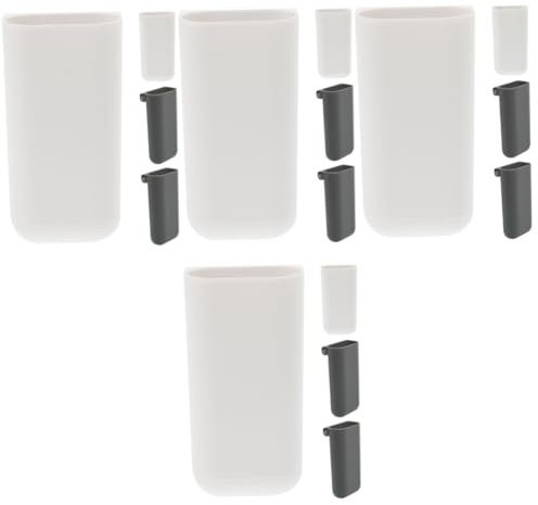 STOBOK 4 Sätze Stifthalter Stift Organizer Stiftehalter Für Monitor Schreibtisch Deko Büroartikel-organizer Bleistiftbehälter Aufbewahrungsbehälter Für Stifte Etui Pp 4 Stück * 4