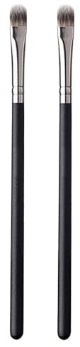 Beauty Brushes Beauty A506 Pinceau anti-cernes Hot & Flashy A506 Pinceau anti-cernes sous les yeux Tête ronde Pinceau de maquillage doux Outil cosmétique (2pcs) Rnv707 (A, Taille unique)