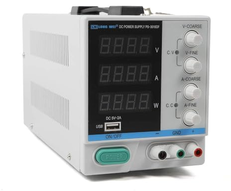 Fuente de alimentación de laboratorio PS-3010DF, estabilizador, 30 V, 10 A, pantalla digital LED