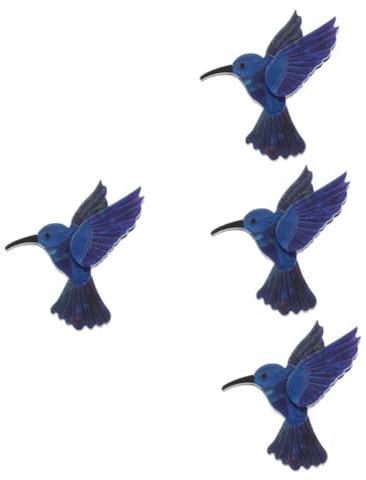 Beavorty 4 Pièces Broche animaux émail épinglettes d'animaux revers à revers décor de broches d'animaux mignon pince à linge broche broches et épingles pour femmes Acrylique