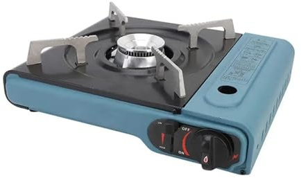 TRDEWR RéChaud De Camping Cuisinière À Gaz De Camping 2900W, Brûleur D'extérieur Coupe-Vent, Équipement Touristique Portable for, La Randonnée Et Le Petit Et Portable