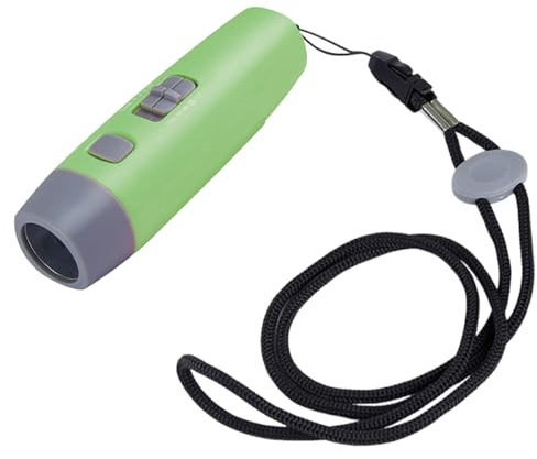 Silbato de Mano – Silbato de árbitro Que Funciona con Pilas con 3 ajustes de y Cable, Proporciona un Sonido Fuerte y Claro para señalización, Ideal para Acampar al Aire Libre, Senderismo