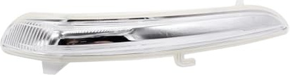 FAHBSTR Clignotant Rétroviseur Portière Cache De Clignotant Rétroviseur Extérieur Gauche Pour Peugeot 208 2008-2017 1607512680