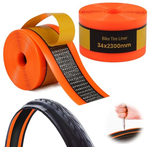 Fahrrad Reifen Pannenschutz, 2 Stück Fahrrad Pannenschutz Reifen, Selbstklebend Fahrrads Reifens Schlauch Protector Für Mountainbike Rennräder MTB, Kompatibel 20 24 26 27,5 28 29 Zoll 700c Reifens