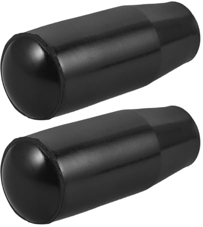 FENICAL 2pcs Plastic Stove Door Handle Sleeve Replacement Covers for Fireplace and Boiler, Easy Installation with Secure Attachment, Suitable for Kitchen and Living Room Use